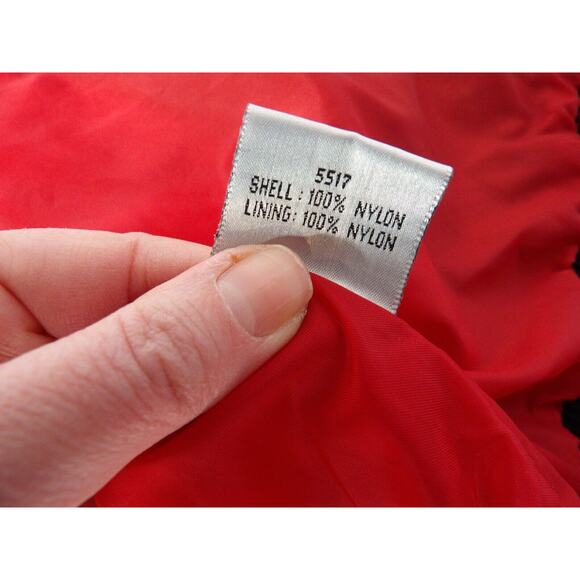 Vtg Avigo Gear Pepsi Cola Windbreaker XL Full Zip Jacket Black Logo Red 90s - Picture 14 of 14